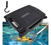 Pool Skimmer Robot with Solar Panel Automatically Design, Pool Skimmer Robotic, Twin Motors Automatic Pool Skimmer (Skimmer with Solar Panel)