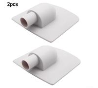 Pool Skimmer Vacuum Plate Adapter for Summer Waves Models with 1 1/4 Inch Hose Fitment, Replacement Part for Polygroup Skimmer Filter Pumps and SPX600 Skimmer Pumps (2 PACK)