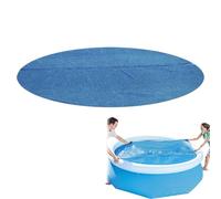 Pool Solar Cover, Paddling Pool Cover Rectangular/Round, Swimming Pools Dust Blanket, Waterproof Foldable Mat Insulate Safety Protection Warm For Sun Spa Outdoor