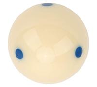 Pool Standard Training Ball Impact Resistant Dot-Spot Cue Ball for Improved Skills 2.3in for Billiards Practice (Blue Dot)