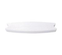 Pool Step Ladder Rung Replacement Non Slip Swimming Pool Stair Tread Wide Platform for In Ground Pool Spa Water Park 4.2cm Tube White