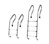 Pool Steps, Swimming Pool Escalator Pedal Stainless Steel Escalator Swimming Pool Escalator Climbing Ladder,Safe & Sturdy(Sf-315 Three Step Ladder)