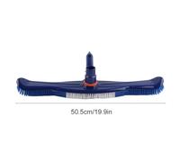 Pool Suction Vacuum Head Brush Cleaner 2 in 1 Design for Swimming Pool Spa Hotel with Easy Operation Good Dirt Absorption Effect