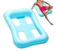Pool Swimming Islands, Inflatable Floating Lounge for Water, Floating Lounge - at the Lake, River, at Parties & Meetings, in the Garden, Camping, on Holiday