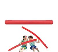 Pool Swimming Noodles - 2 Pieces Solid Hollow Buoyancy Foam Sticks | Foam Exercise Pool Noodle Aid | Lightweight Hollow Rainbow Design Beach Party & Backyard Gam