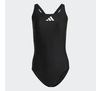 Adidas Women's 3 Bars Logo One Piece Swimsuit Swimming Costume HS1747 BNWT