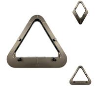 Pool Table Accessories Snooker Triangle Precision Billiard Rack, Triangle/Diamond Pools Table Accessories for Consistent Tight Racking for Eliminates Gaps Tournament Play Sport Outdoor Women Men