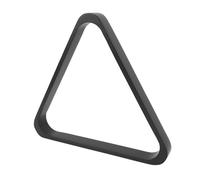 Pool Table Balls Rack Black Elegant Pine Wood Billiard Triangle Rack for Various Pool Games 57.2mm