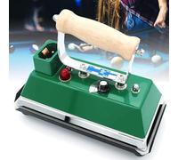 Pool Table Billiard, 243mm/300mm/670mm Adjustable Temperature Snooker Table Iron, Thermostatic Pool Snooker Accessories Quick Iron Pool Tablecloth for Billiard Games Room, Playroom Clubs, Home 243mm