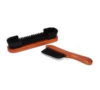 Pool Table Brush, 2pcs Wooden Pool Billiard Snooker Table Brush Hair Sweep Rail Clean Tool Pool Table Brush for Felt Billiard Brush Set for Extends The Life of The Felt