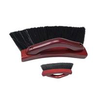 Pool Table Brush for Felt,Wooden Handle Soft Bristles | Curved Head Billiard Table Brushes - for Dust Removal Precise Maintenance Deep Cleaning, Home Game Room Bar Pub
