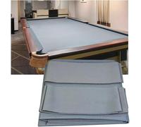 Pool Table Felt - 9-Foot Billiards Cloth with Easy Installation and 6 Strips for Optimal Performance