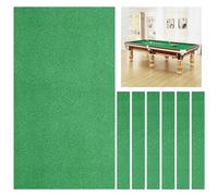 Pool Table Felt, Billiard Cloth 7ft/8ft/9ft - Snooker Tablecloth Felt, Indoor Sports Game Tablecloth - 3 Colors (Blue, Red, Green) - Includes 6 Side Strips