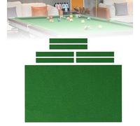 Pool Table Felt - Fits Standard 7 to 9 Foot Tables, Snooker Billiard Cloth with 6 Cloth Strips, Ideal for Indoor Use