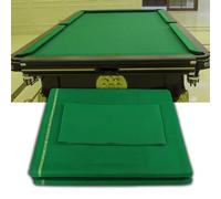 Pool Table Felt Pre-Cut Pool Table Felt - Choice for 9 Feet Table Replacement for Bars, Clubs and Hotels (Progressive Class) (Color : Spruce Green, Size : 9ft)