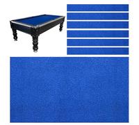 Pool Table Felt Replacement Kit - Durable Cover with 6 Bottom Cloths for Indoor Snooker and Various Games, Fits 7ft, 8ft, 9ft Tables