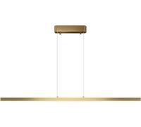 Pool Table Lights Hanging Over Pool Table Modern LED Dining Light Fixtures Gold Linear Pendant Light For Kitchen Island Dimmable Long Strip Ceiling Chandelier For Dining Room Restaurant Office