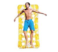 Pool Tanning Float,Foldable Inflatable Raft Water Lounger - Women Men Sun Tanning Supplies, Swimming Pool Bed Raft for Water Activity Beach Pond Party