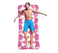 Pool Tanning Float - Inflatable Folding Floating Lounger - Sun Tanning Raft, Women Men Water Activity Bed for Swimming Pool Beach Lake Relaxing
