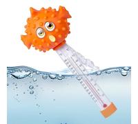 Pool Temp Floater - Safety Bath Animal Gauge | Shockproof Floating Spa Temperature Reading Tool for Outdoor Indoor Bath Bathtub Aquarium Pond