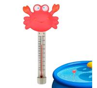 Pool Temperature Gauge,Cartoon Animal Bathtub Meter with Rope | Gauge Water Temperature Pool Accessory for Home Family Indoor Spa Lake Hot Spring Shower Fish Tank Swimming
