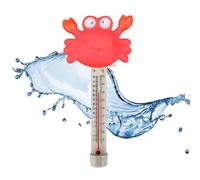 Pool Temperature Gauge,Cartoon Animal Floating Meter with Rope | Floating Gauge Accessory for Water Fish Tank Hot Spring Shower Spa Indoor Home Lake Swimming Pool Children Family