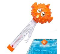 Pool Temperature Gauge,Cartoon Bath Temp Gauge - Shockproof Floating Spa Temperature Reading Tool for Outdoor Indoor Bath Bathtub Aquarium Pond
