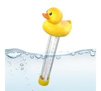 Pool Temperature Gauge - Cute Floating Hot Water Temperature Meter | Portable Monitor Bathtub Accessories for Kids Adults Boys Girls Outdoor Park Backyard Resort
