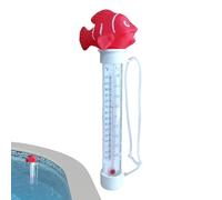 Pool Temperature Meter, Floating Thermometer Gauge, Cute Cartoon Design, Precise Water Temperature Tester for Outdoor Pools, Indoor Baths, Lakes, Showers, Kids, Family Use