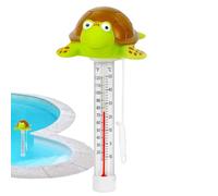 Pool Temperature Meter, Turtle Design Water Temperature Gauge, Waterproof Measuring Tool for Swimming Pool Lake Kids Bath Spa Shower Aquarium Indoor Outdoor