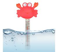 Pool Temperature Sensor | Cartoon Animal Warmth Indicator with Rope | Floating Gauge Accessory for Water Fish Tank Hot Spring Shower Spa Indoor Home Lake Swimming Pool Children Family
