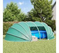 Pool Tent Dome Blue 538x440x204cm 185T Polyester PU Coating Waterproof Spacious