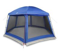 Pool Tent with Removable Fly & Mesh Walls Azure Blue 512x458 cm