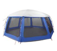 (grey, 690 x 690 cm) vidaXL Pool Tent with Removable Fly & Mesh Walls Sea Green 510x510 cm
