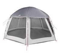 (grey, 510 x 510 cm) vidaXL Pool Tent with Removable Fly & Mesh Walls Sea Green 510x510 cm