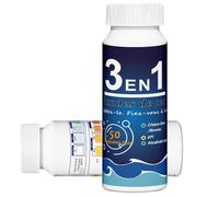 Pool Test Strips, Upper Ground, Accurate Ph Testing Salt 50 Piece for Balance Maintenance, Saltwater Freshwater Swimming Hot Tub Pond Inground Pool Spa Water Quality Monitoring