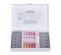 Pool Tester Kit With 100 Test Tablets And Premium Tester For pH Value/DPD1 Chlorine 100 Test Tablets Pool Water Spa Hot Tub Accessories