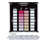 Pool Tester pH and Chlorine 2-in-1 | Water Tester Shake Test | DPD1 and Phenol Red | Reagent Tablets (2 x 10 Pieces)