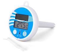 Pool Thermometer, Floating Digital Solar Swimming Thermometers with String for Outdoor and Indoor Pool, Spas, Hot Tubs, Aquariums & Fish Ponds
