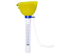 Pool Thermometer - Water Temperature | String For Ice Bath | Waterproof PVC Gauge With Attached String And Easy-to-read Scale, Ideal For Pools, Spas, Ponds, Kids, Babies, And Families