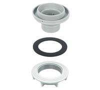 Pool Threaded Strainer Connector Nut Washer Kit 10744 10256 10255 for Intex Above Ground Swimming Pool Hose Connector Replacement Part (10744 x1,10256 x1,10255 x1)