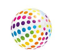 Pool Toy Ball - 50cm Inflatable Sphere, Striped Water Accessory, Children Play Balloon, Interactive Beach Gear | Portable Floating Activity Tool For Summer Swimming Outdoor Games Holiday