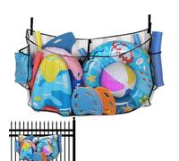 Pool Toy Storage Net, Large Pool Noodle Storage, Swimming Accessory Storage, for Parents, Tenants, Host, Resort, Hotel, Home, Lakeshore, Summer Camp, Patio, Backyard, Buoys, Beach Towels