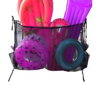 Pool Toy Storage Net, Swimming Noodle Organiser, Folding Bag for Storing Pool Noodles and Balls on Pool Side and