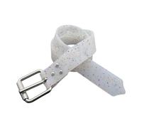 Pool Training Weight Belt Flexible Silicone Strap, White L