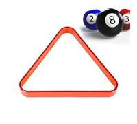 Pool Triangle - 30.5x27.5x3cm Billiard Table Positioning Accessory, Pool Rack for Cue Sports | Training Teaching Match Tool for Daily Home Game Room Club Hall Bar Player Hobbyist Use