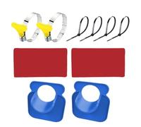 Pool Tube Holder: 8.1x9.2x3.8cm Pool Tube Support Bracket | Flexible Bracket | Pool Support | Maintenance Kit For Domestic Users & P