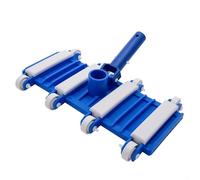 Pool Vacuum Head, 14 Inch Heavy Duty with Wheels, Suction Cleaner for Hose, Fast Debris Removal, Design for Inground Pools