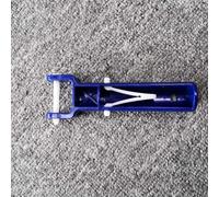 Pool Vacuum Head Replacement for Yoke Handle - V-Clip & Lock Pin, Sturdy Molded Plastic, 14.5 cm / 5.7 in, Blue - Compatible with Stan