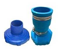 Pool Vacuum Hose Adapter Adaptors - Pool Sanitary Connector, Skimmer Line Coupling Plug Adapter for Filter Pump Tools